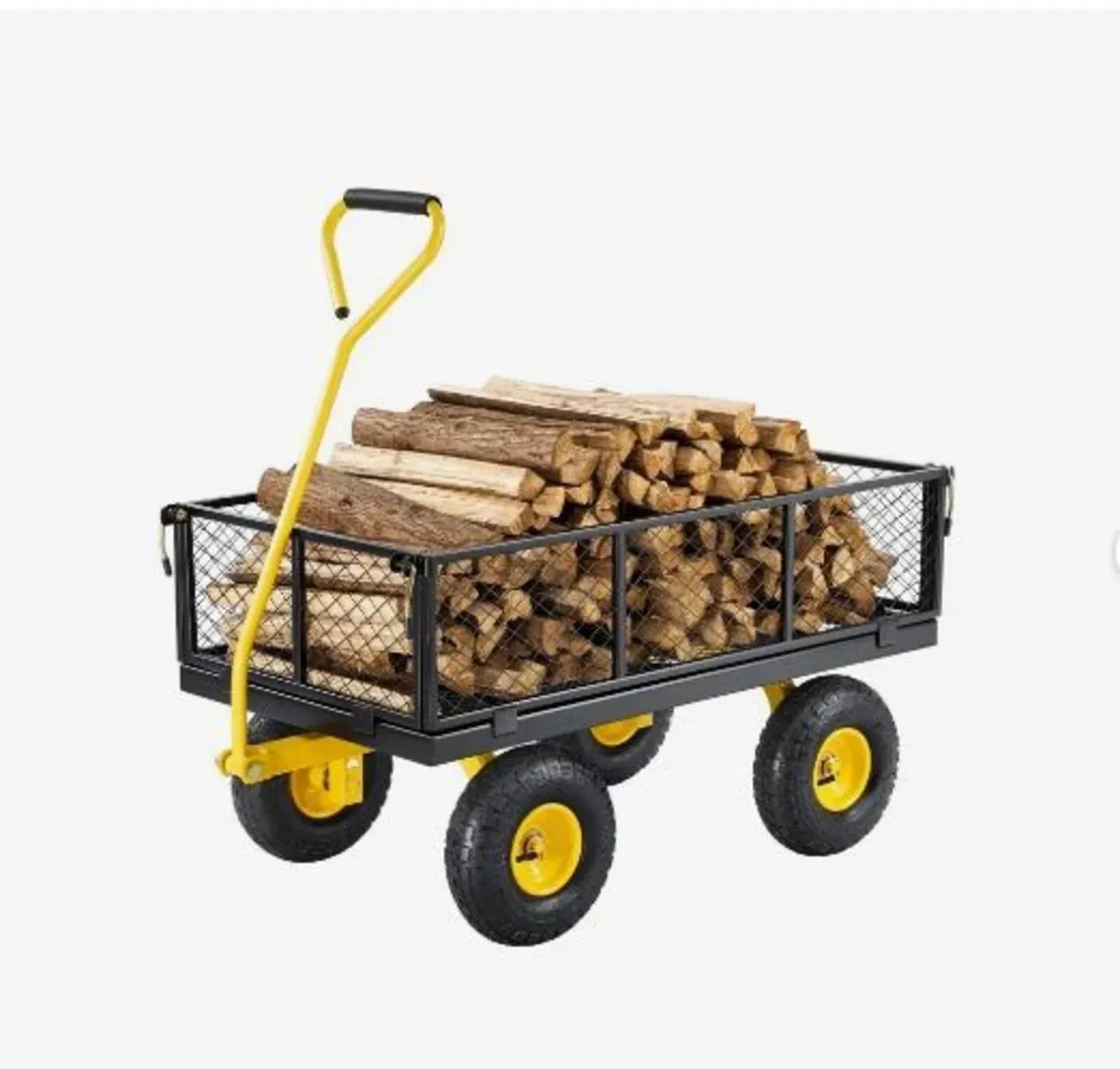 900 Lbs Heavy Duty Steel Garden Cart - Image 4