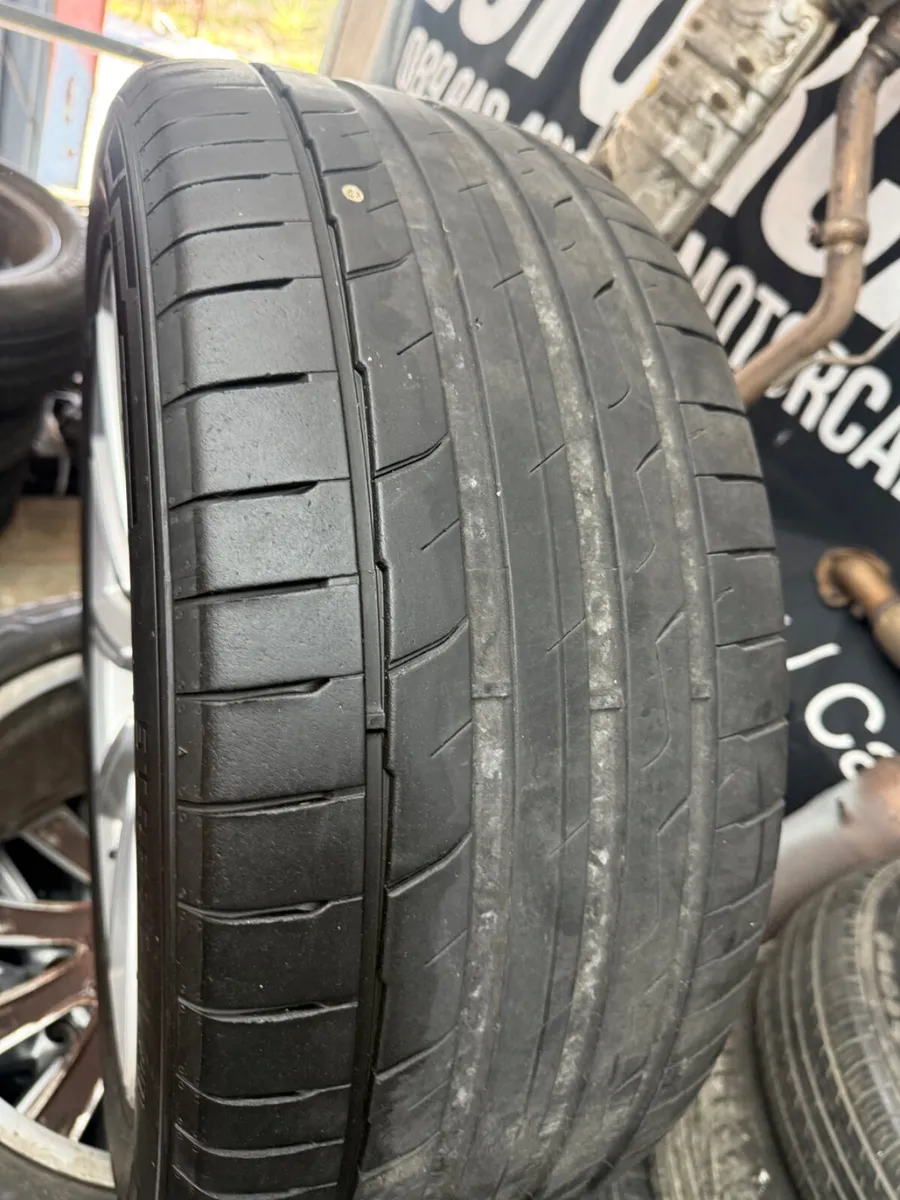 20 INCH VOLVO ALLOYS + TYRES VERY GOOD TYRES - Image 2