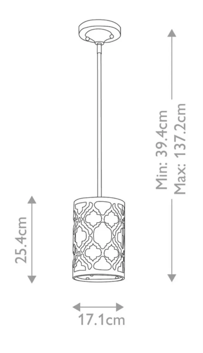 Arabella Gold Pendant lights x2 - Image 4