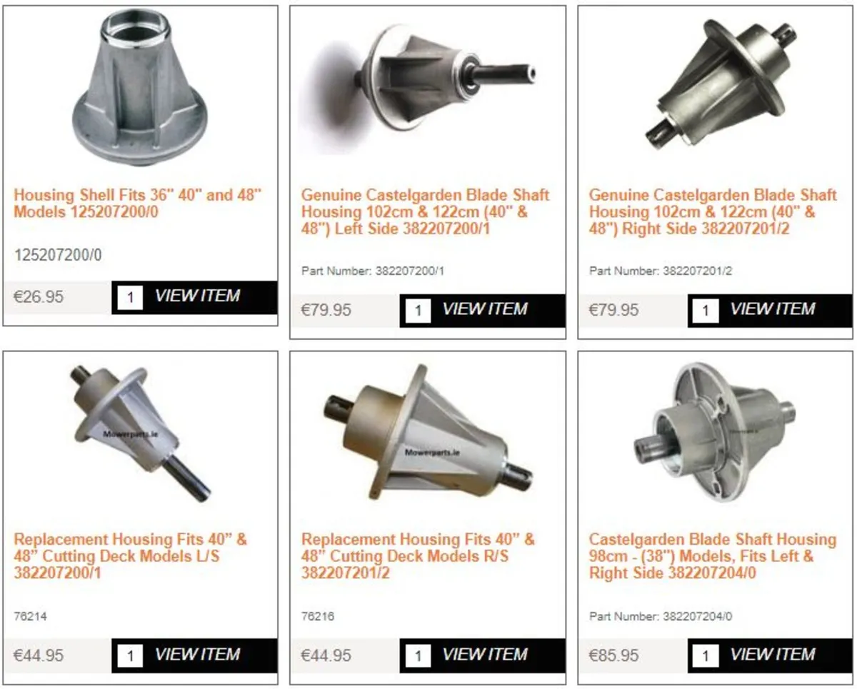 Castelgarden Mountfield Stiga Alpina Honda Parts - Image 4