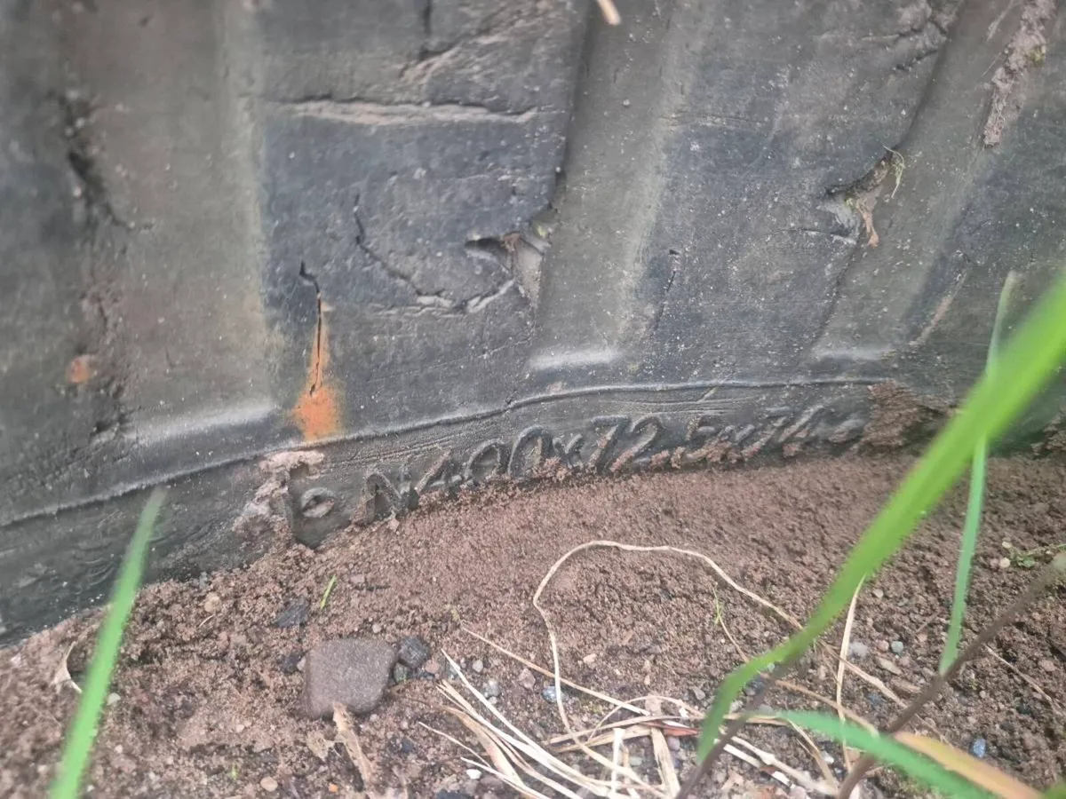 Rubber tracks n400x72 - Image 2