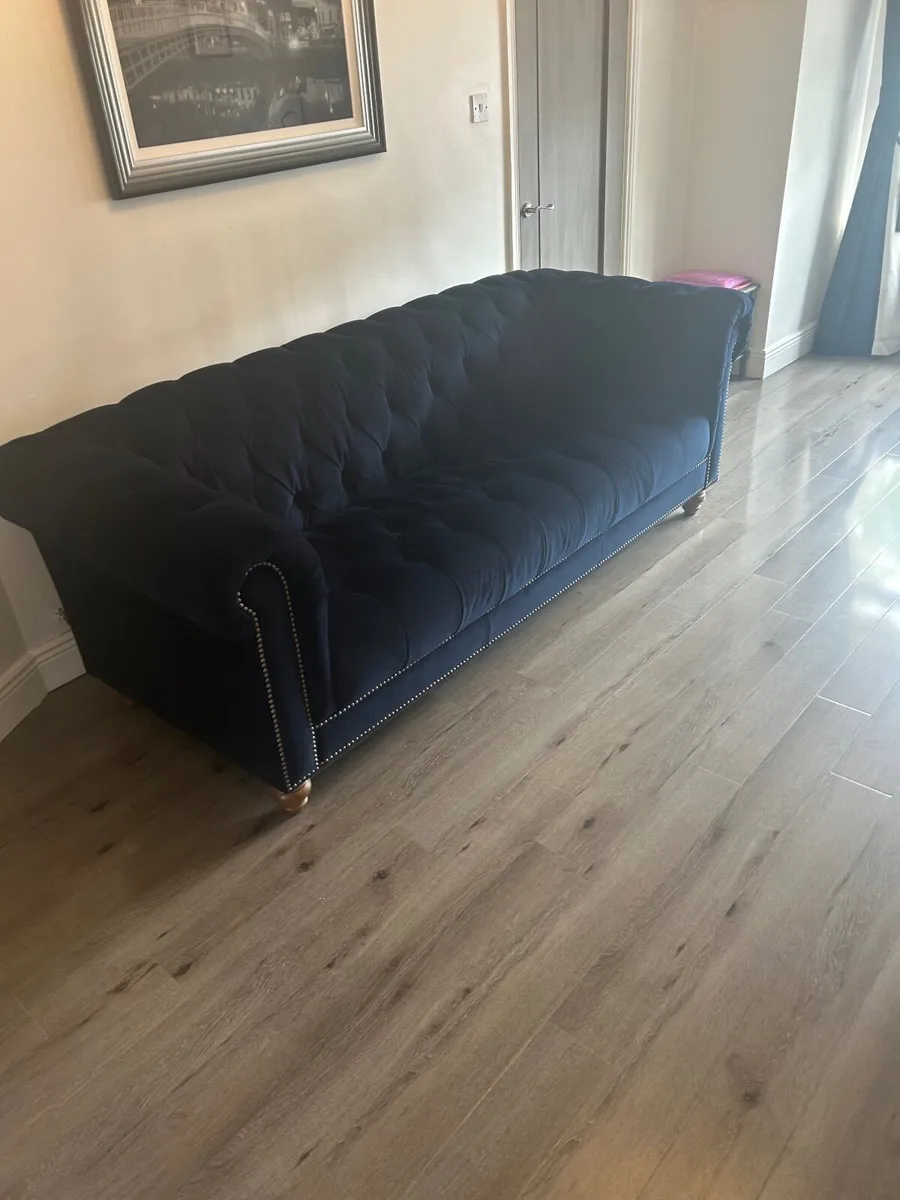 Navy sofa - Image 2