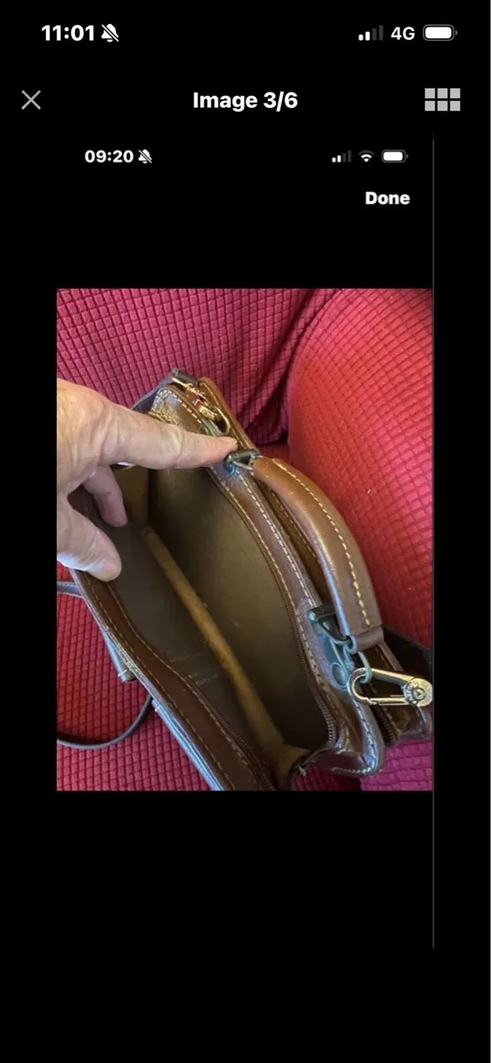 Leather Shoulder Bag - Image 3