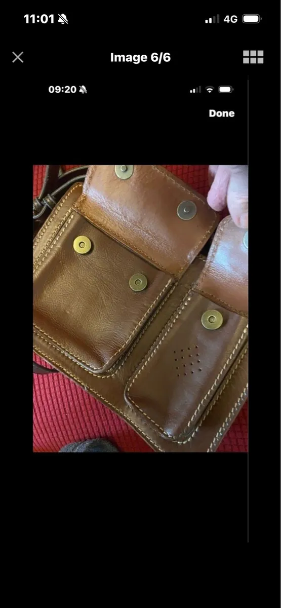 Leather Shoulder Bag - Image 4