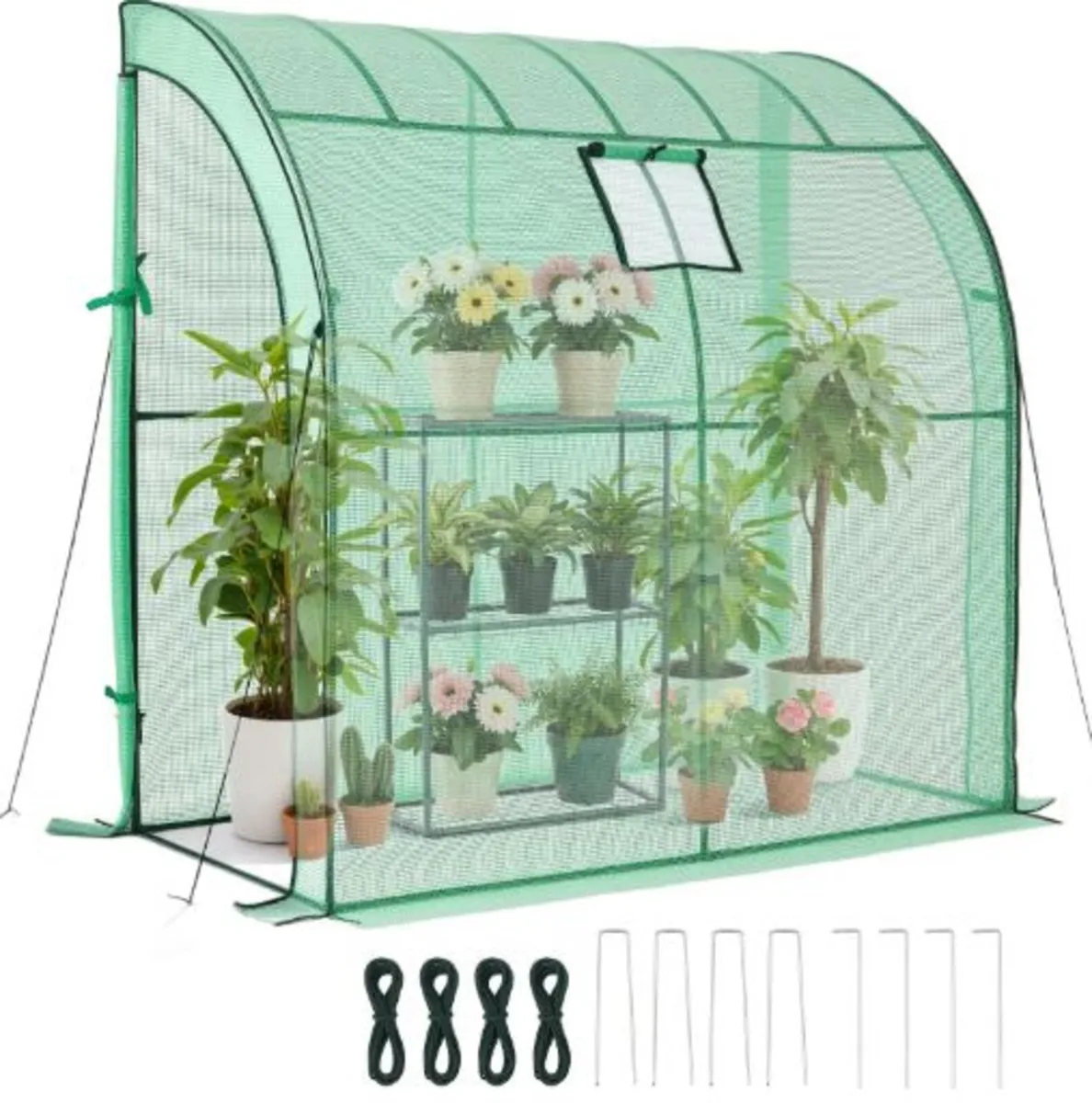 Walk-in Greenhouse, 198 x 100 x 200 cm Greenhouse - Image 1