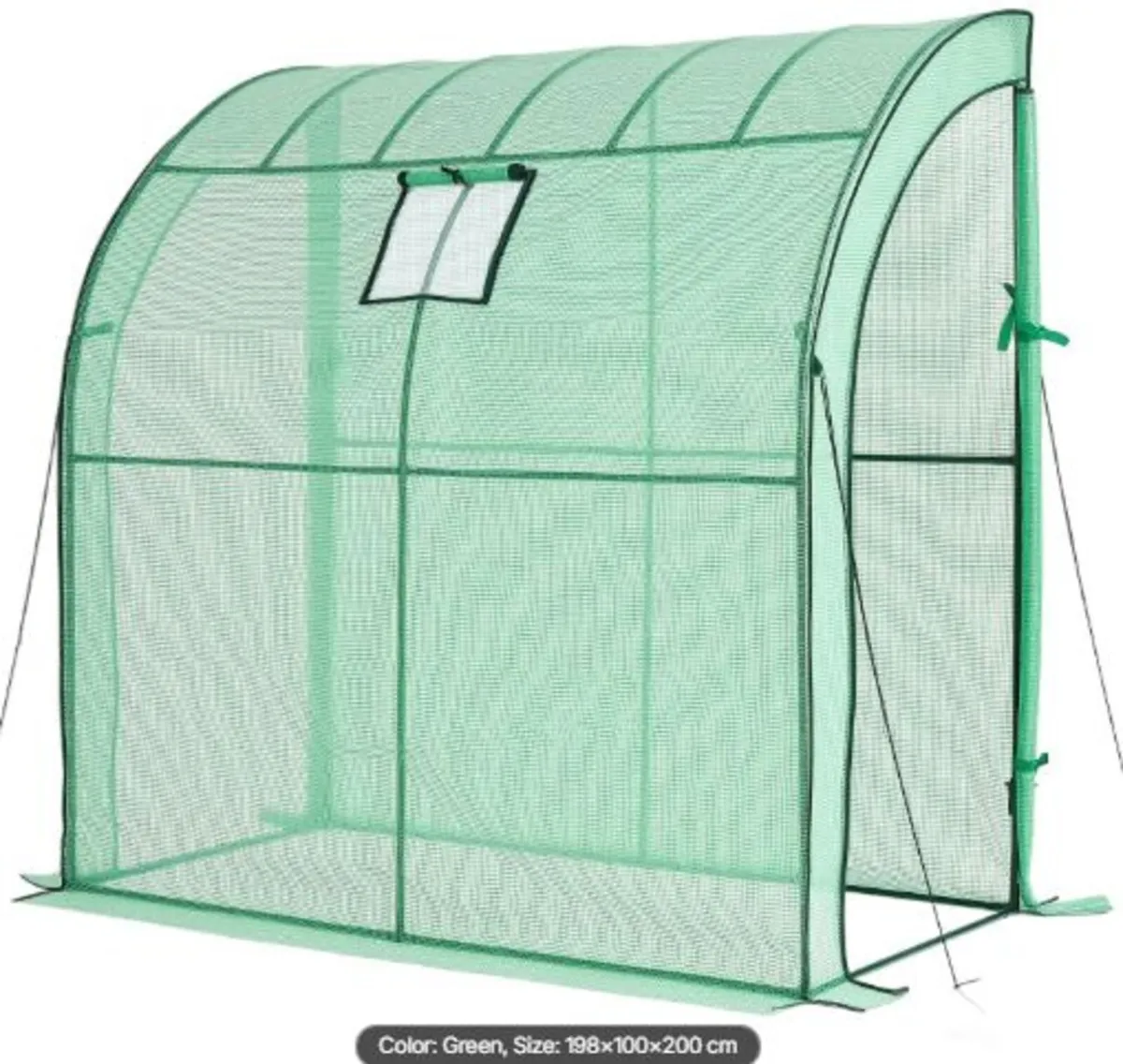 Walk-in Greenhouse, 198 x 100 x 200 cm Greenhouse - Image 4