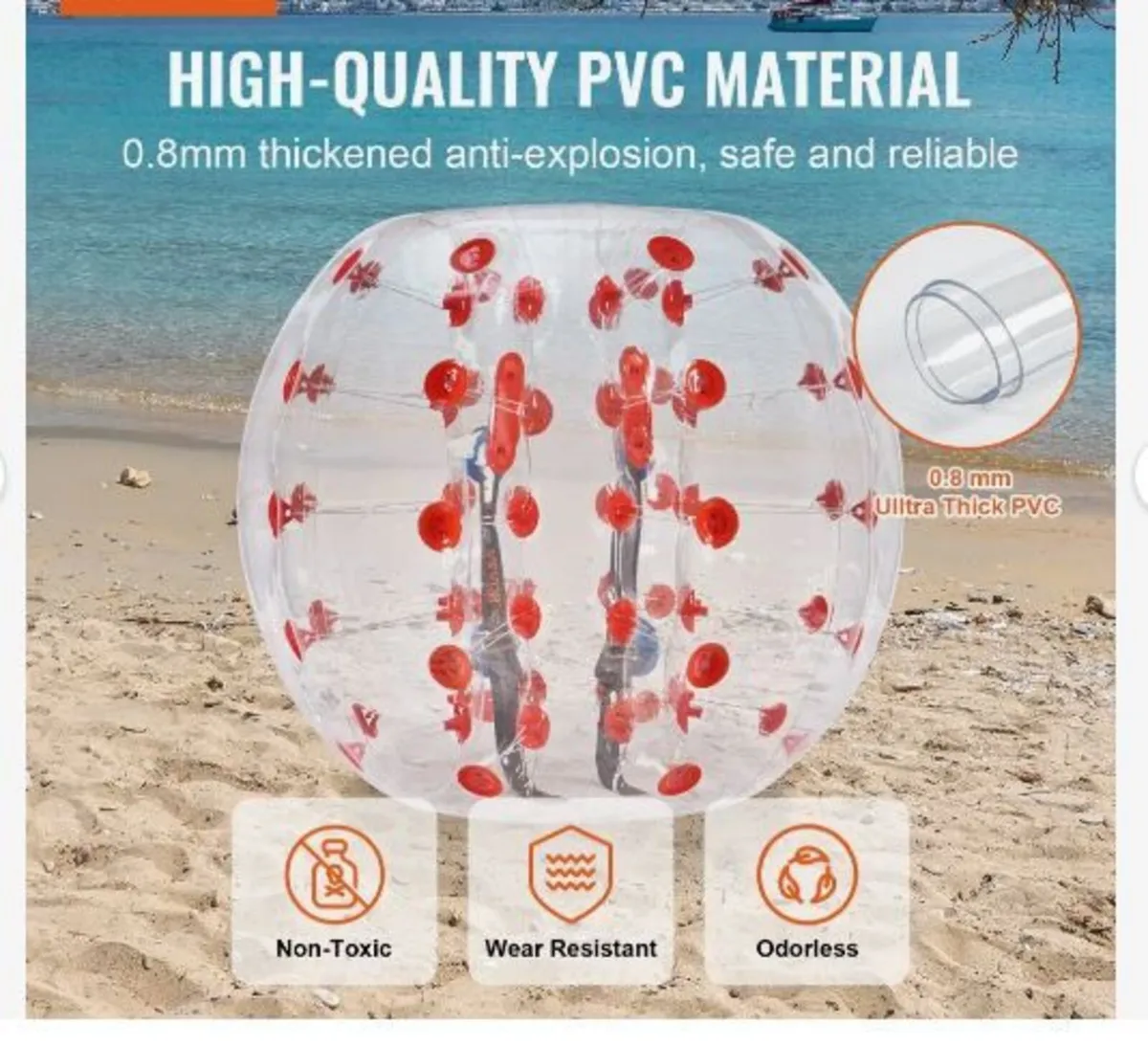 Inflatable Bumper Ball 1-Pack - Image 3
