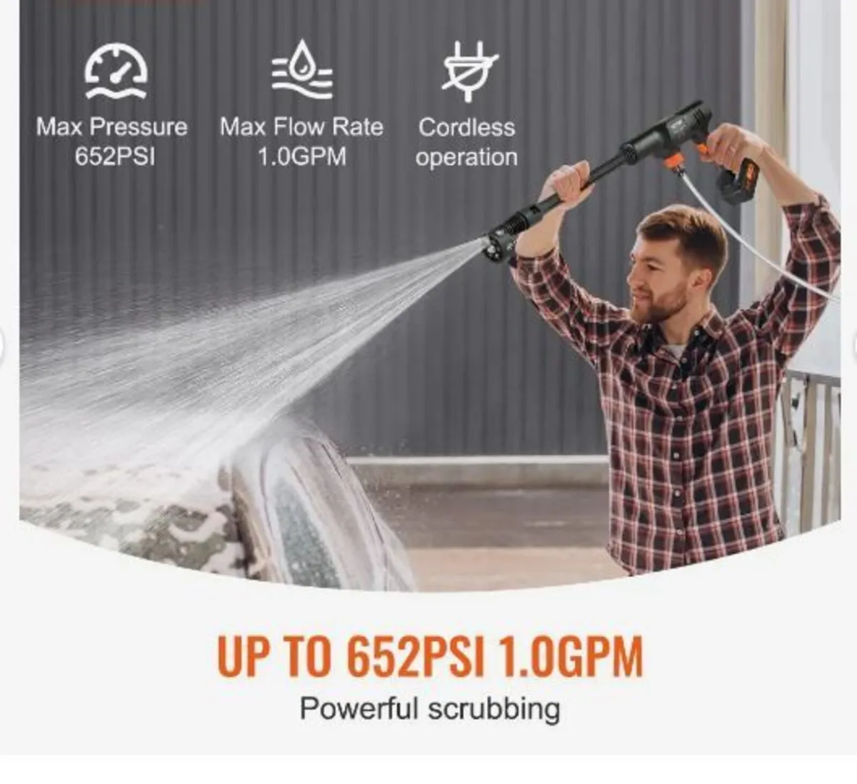 Cordless Pressure Washer - Image 2