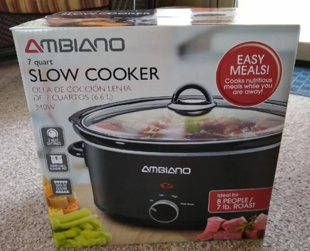 Brand New AMBINO 6.5ltr Slow cooker - Image 2