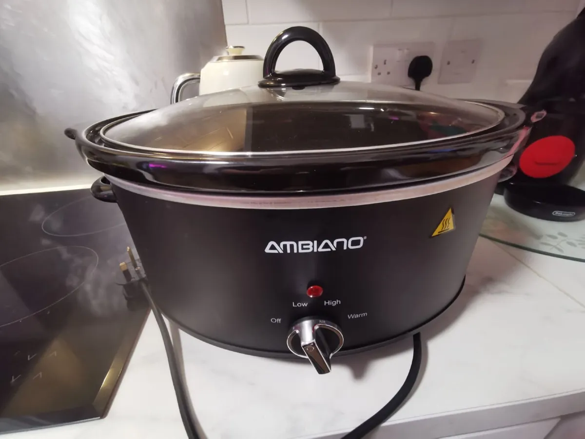 Brand New AMBINO 6.5ltr Slow cooker - Image 1