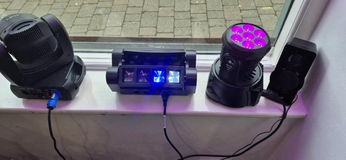 80W Mini Spider Moving Head Light - Image 2