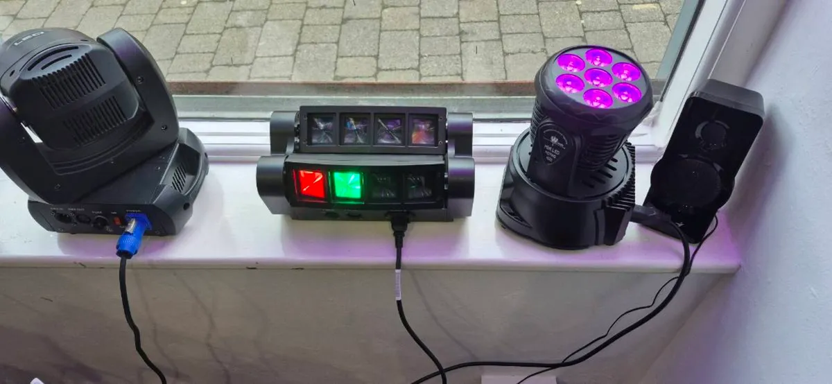 80W Mini Spider Moving Head Light - Image 1