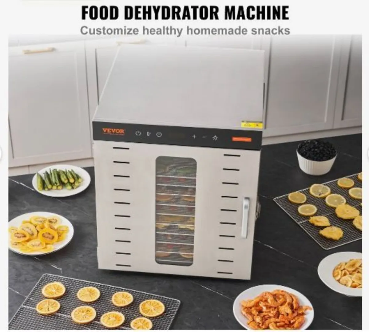 10 Trays Food Dehydrator Machine - Image 2