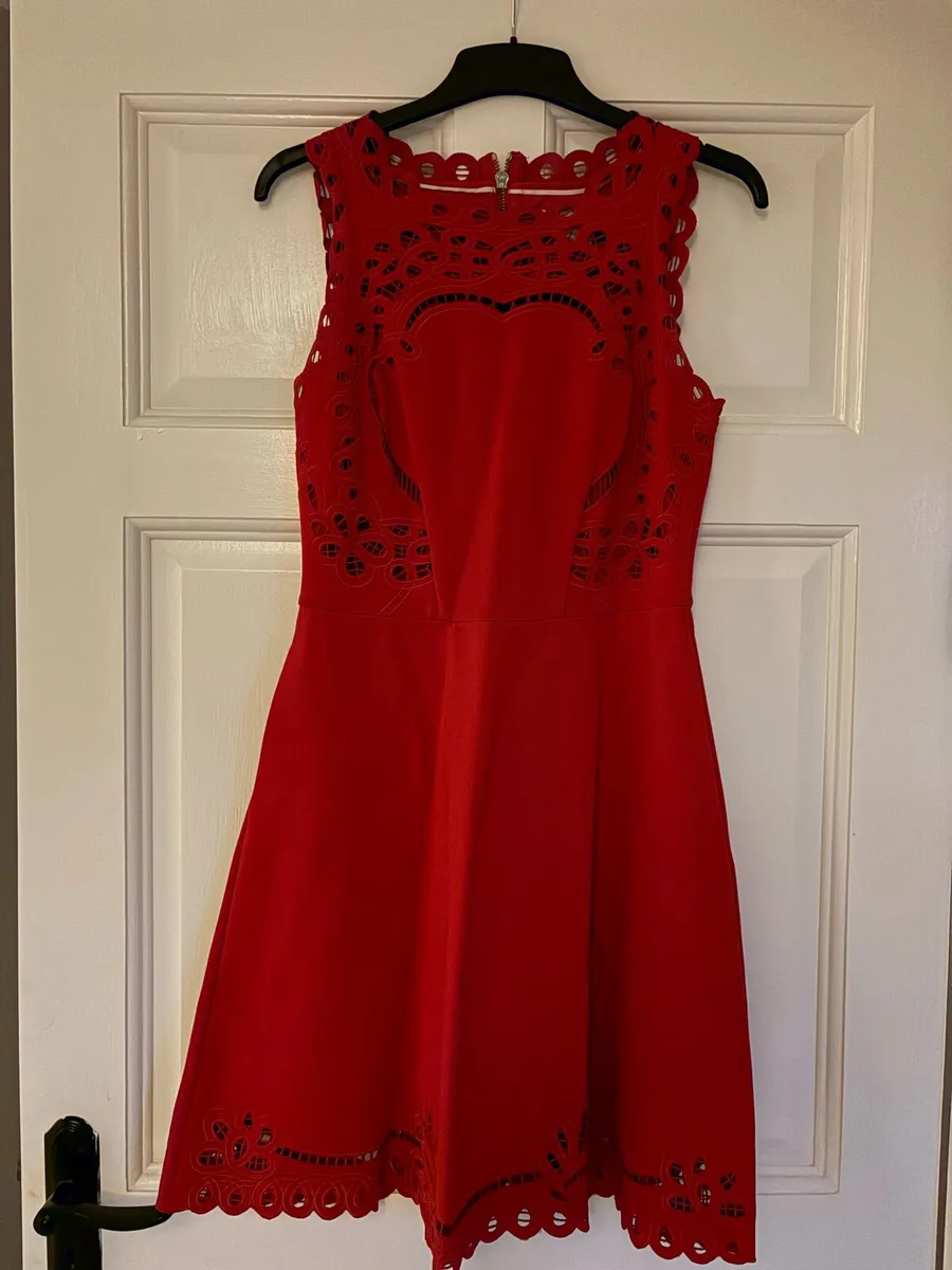 Ted Baker Red cocktail Dress - Image 1