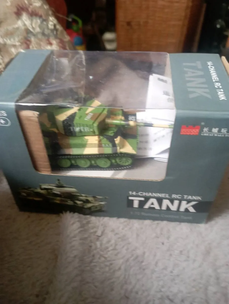 AUTO DEMO  THANK 1-72 REMOTE CONTROL TANK - Image 1