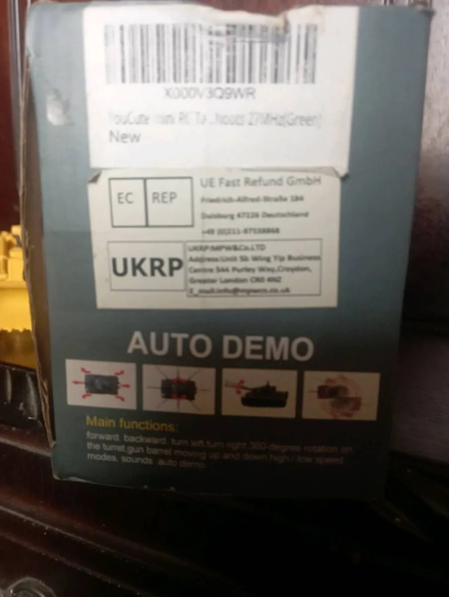 AUTO DEMO  THANK 1-72 REMOTE CONTROL TANK - Image 4