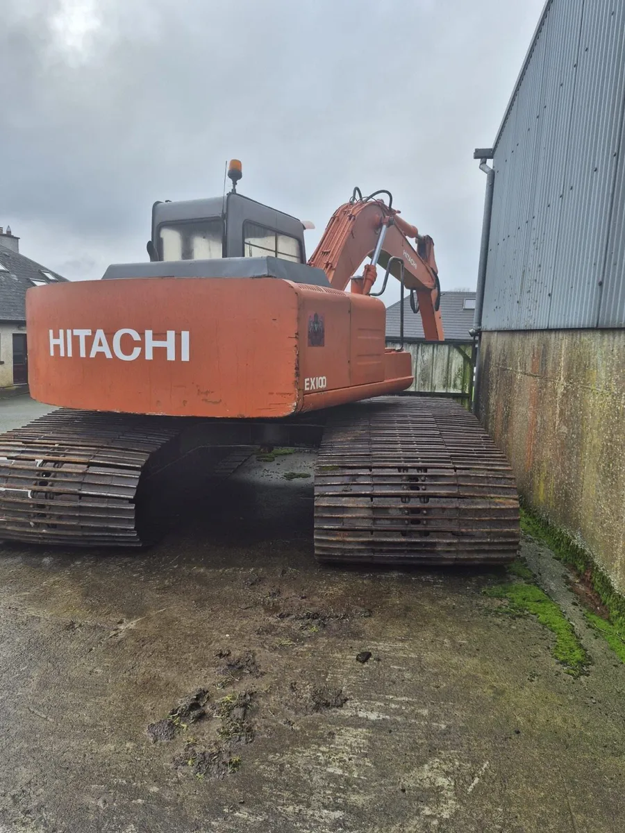 Hitachi ex100-1 ex120-1 bogmaster wanted - Image 1