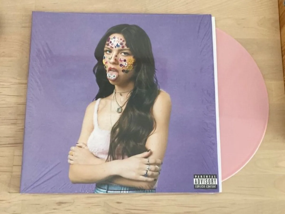 Olivia Rodrigo Sour 1 Year Anniversary Vinyl - Image 1