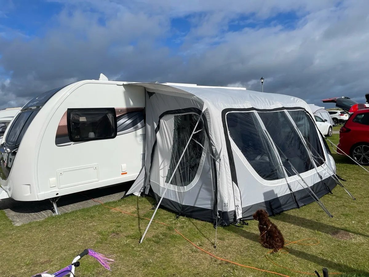 Outwell caravan air awning Pebble 420 A as new! - Image 3