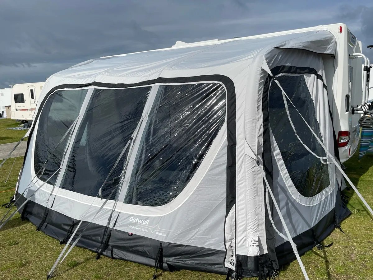 Outwell caravan air awning Pebble 420 A as new! - Image 4