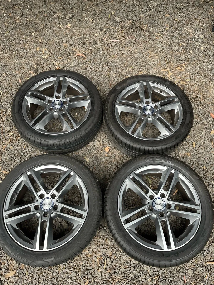 17’ Euro Tech VW GOLF CADDY 5x112 alloy wheels - Image 1