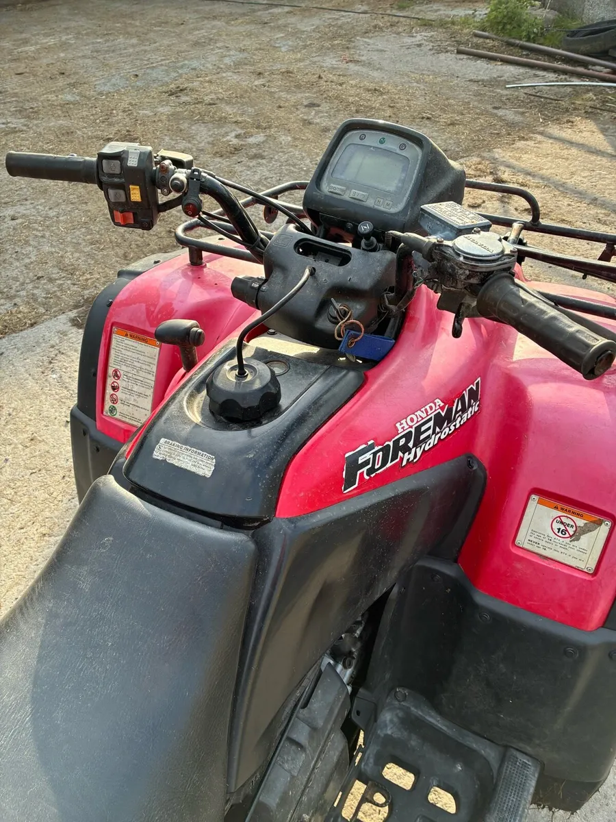 Honda Foreman 500 Hydrostatic - Image 4