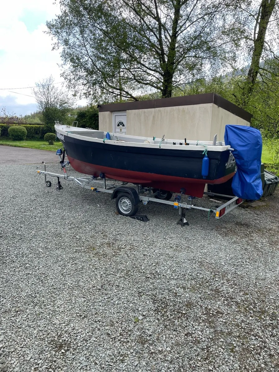 16.5ft open  boat with Honda 20hp 4 stroke - Image 1