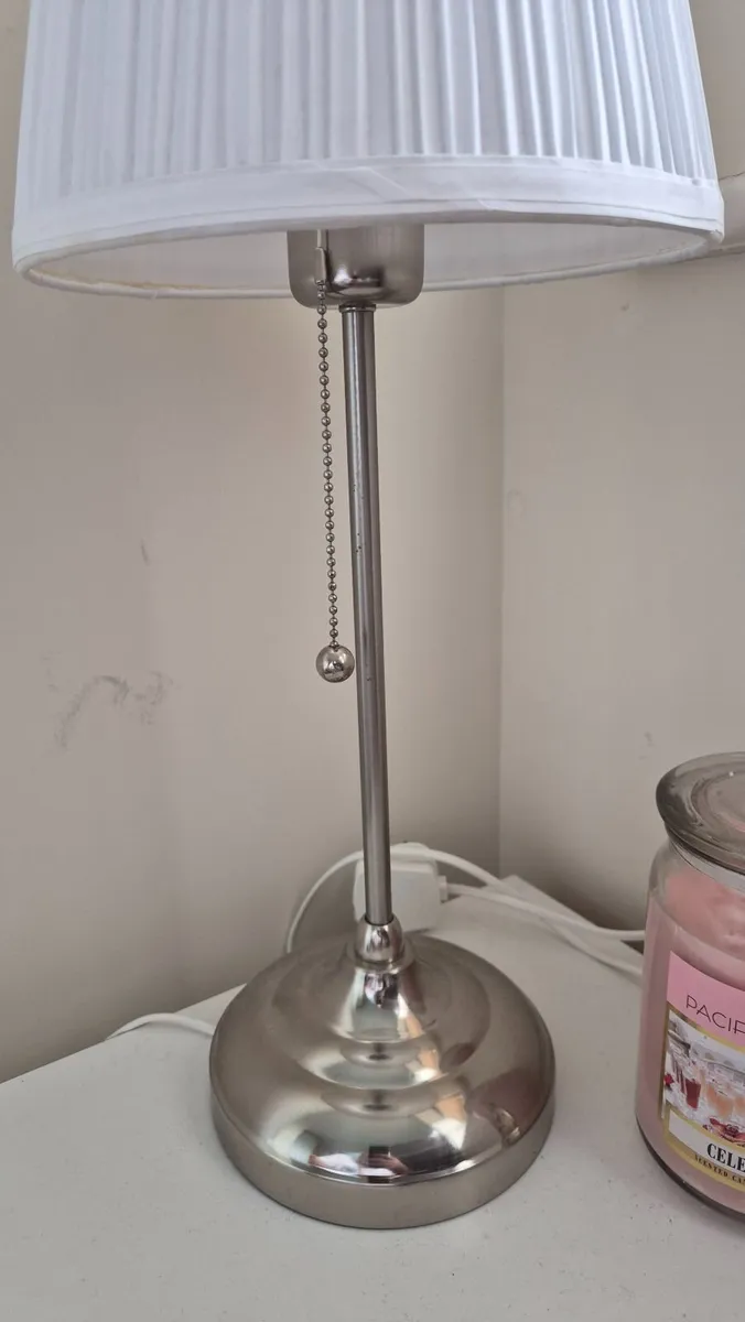 Bedside cabinet and Lamp - Image 2