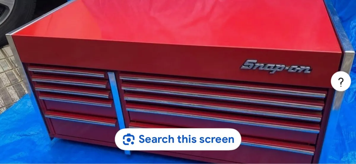 Snap on tool box