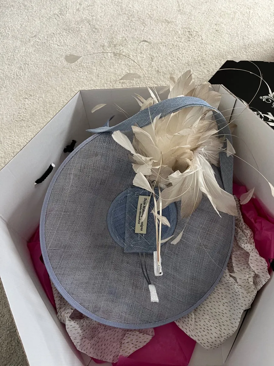 Suzie Mahoney Hat- Blue periwinkle Hat - Image 4