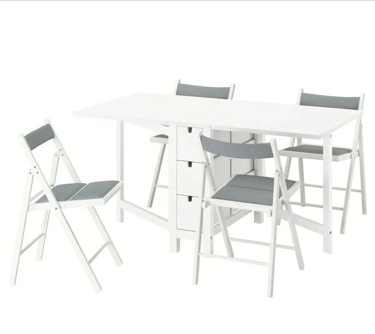 Table and 4x Chairs - Image 1