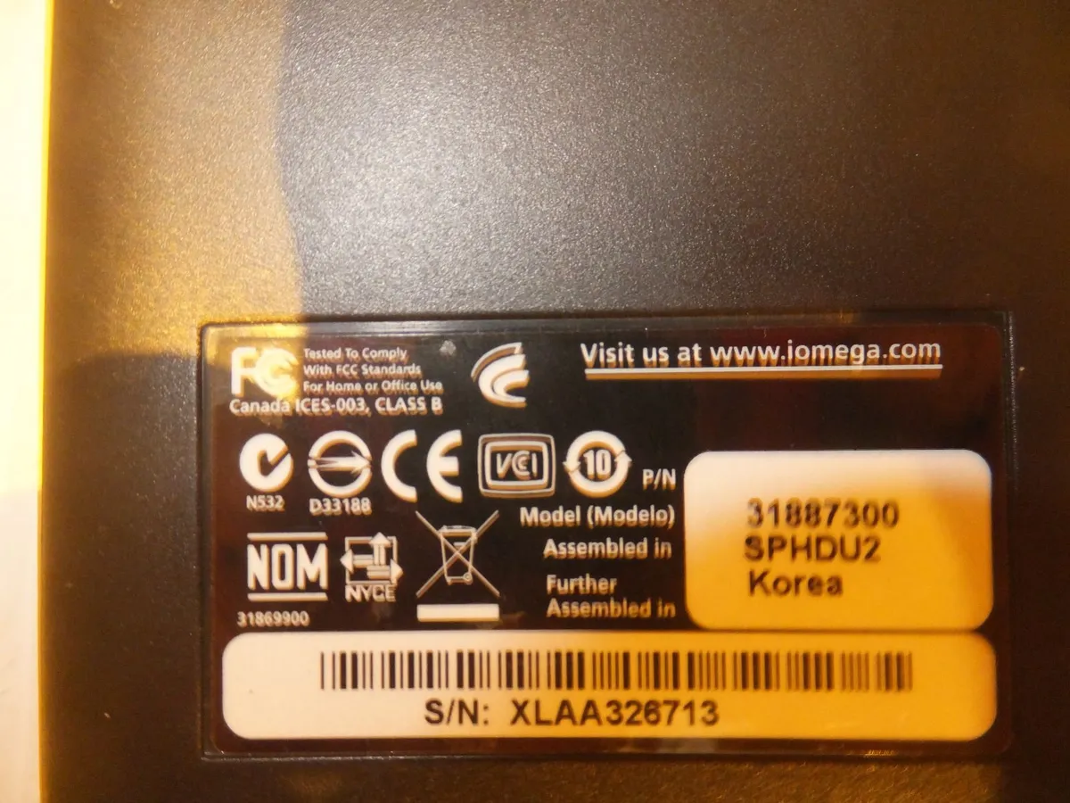 Iomega hdd 500 GB - Image 2
