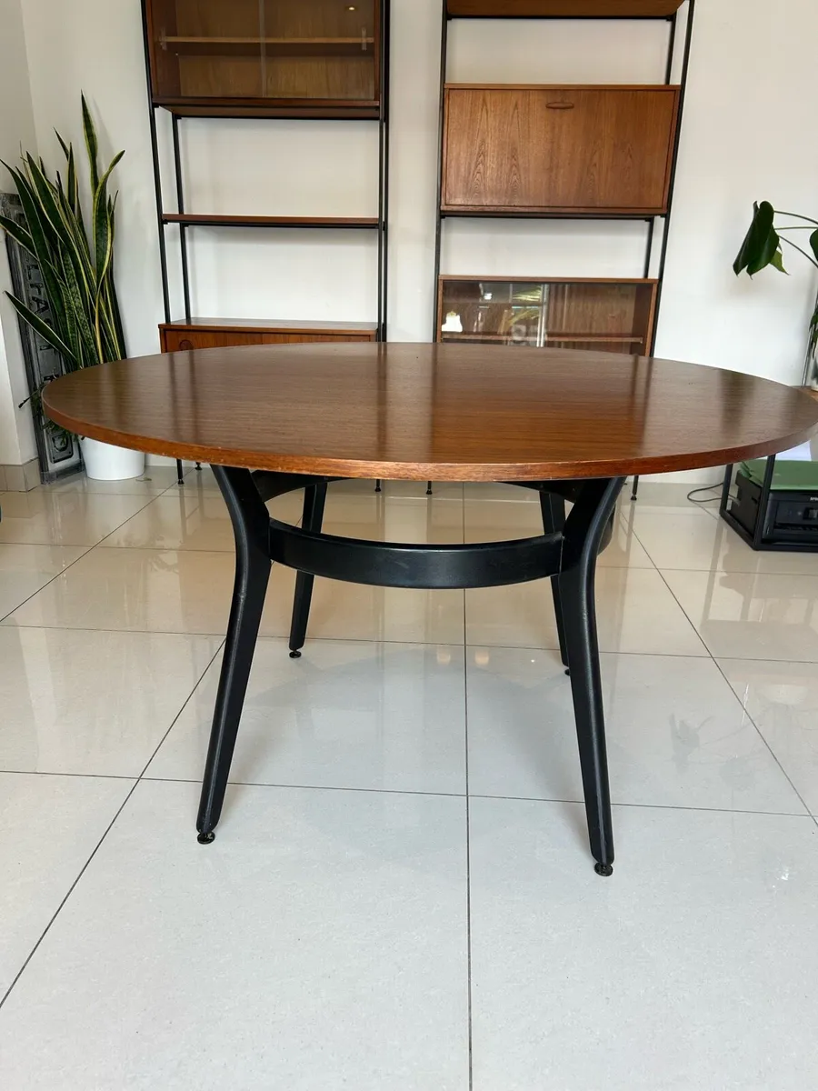 Mid century G plan and teak chair set - Image 4