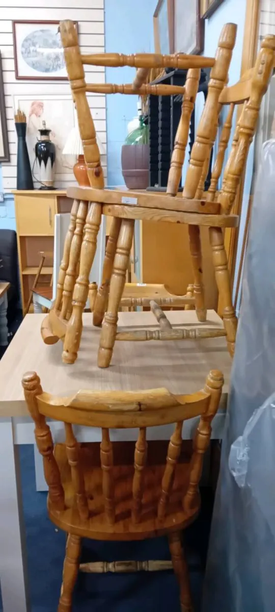 Set Of Four Dining Chairs - Image 1