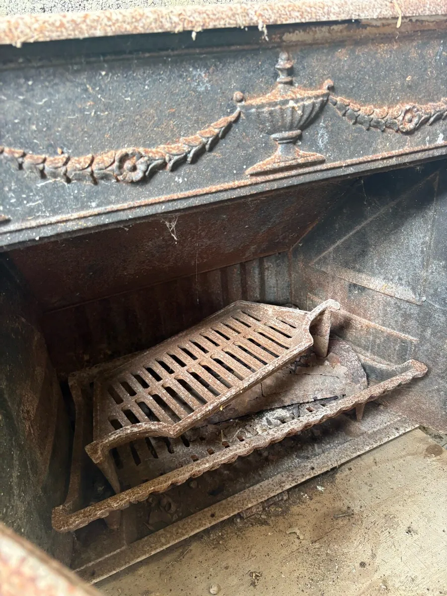 Old antique fireplace - Image 3