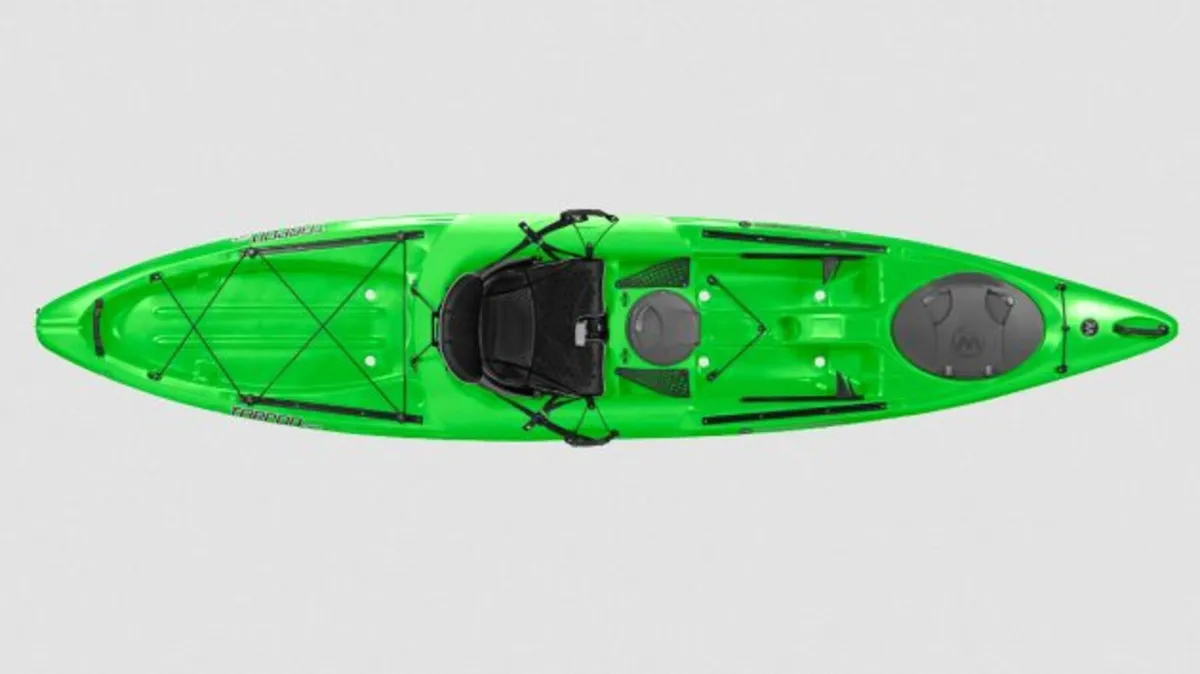 Wilderness systems tarpon E120 green kayak - Image 2