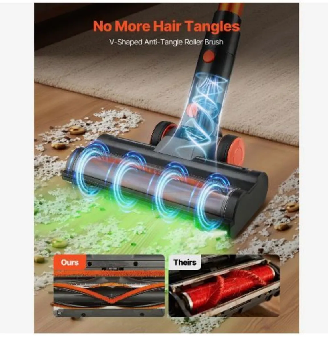 Cordless Vacuum Cleaner, - Image 4