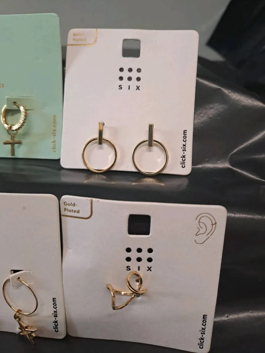 SIX Gold Plated Jewellery Bundle - Image 4