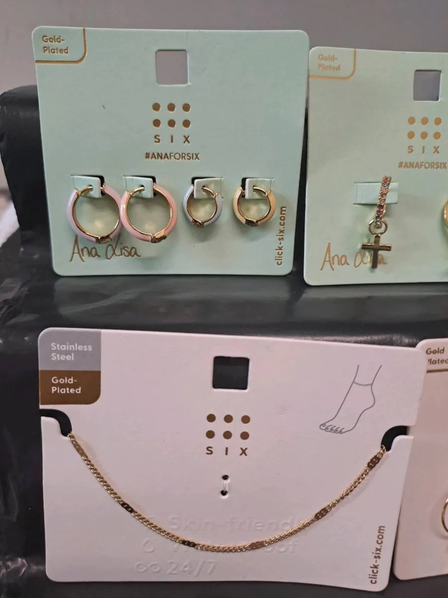 SIX Gold Plated Jewellery Bundle - Image 2