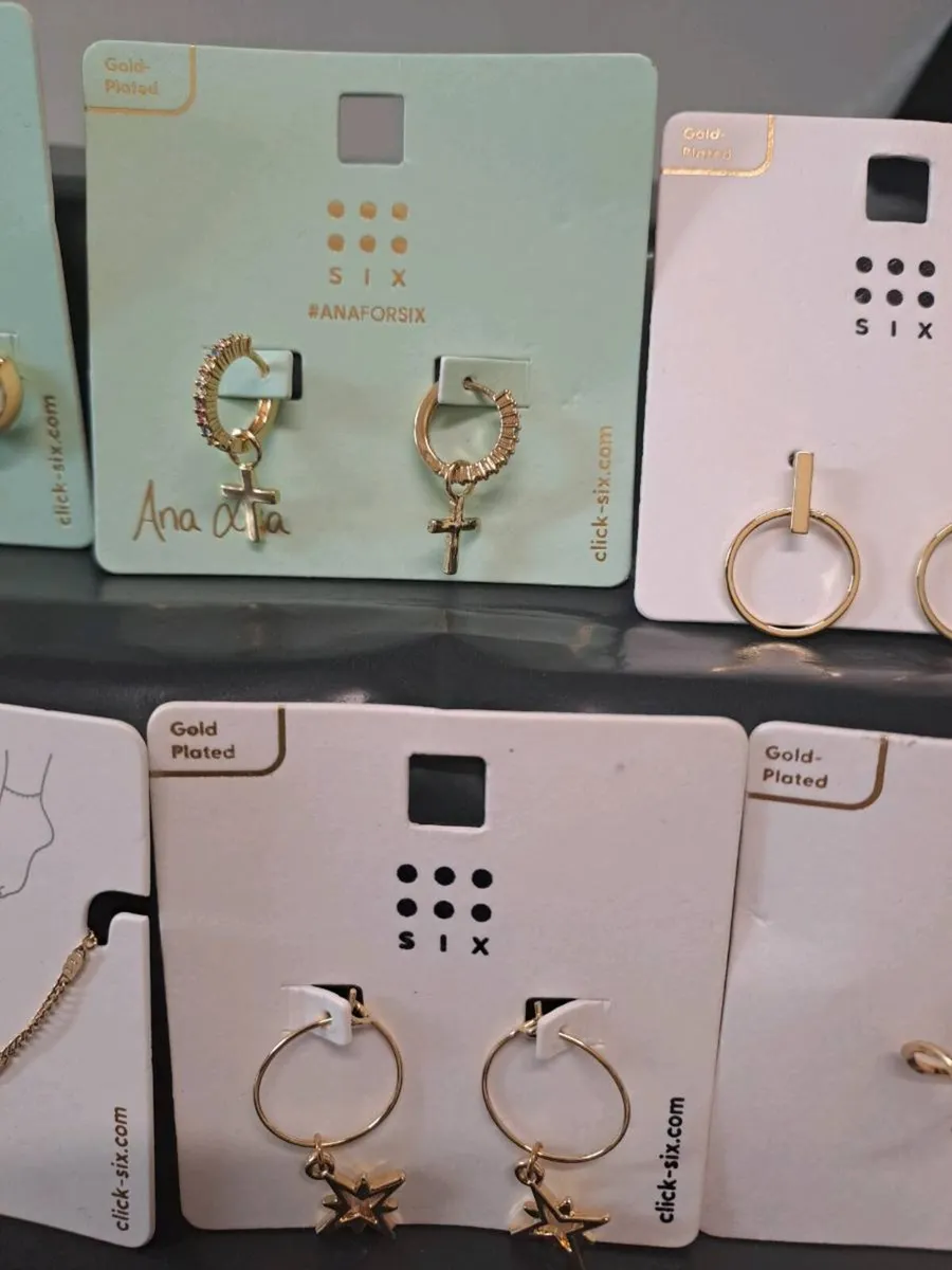SIX Gold Plated Jewellery Bundle - Image 3