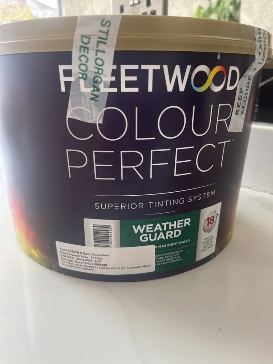 Masonry paint Unopened - Image 1