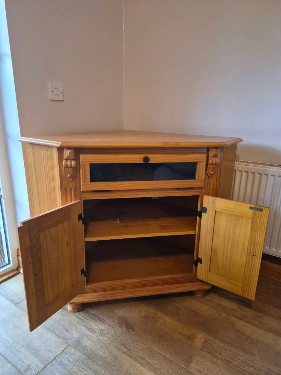 Wooden Corner Unit/Cabinet - Image 2