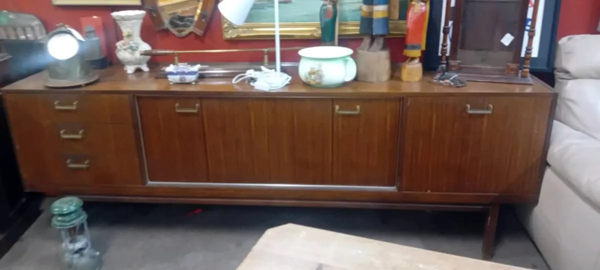 Original 7ft Gplan Teak Sideboard - Image 1