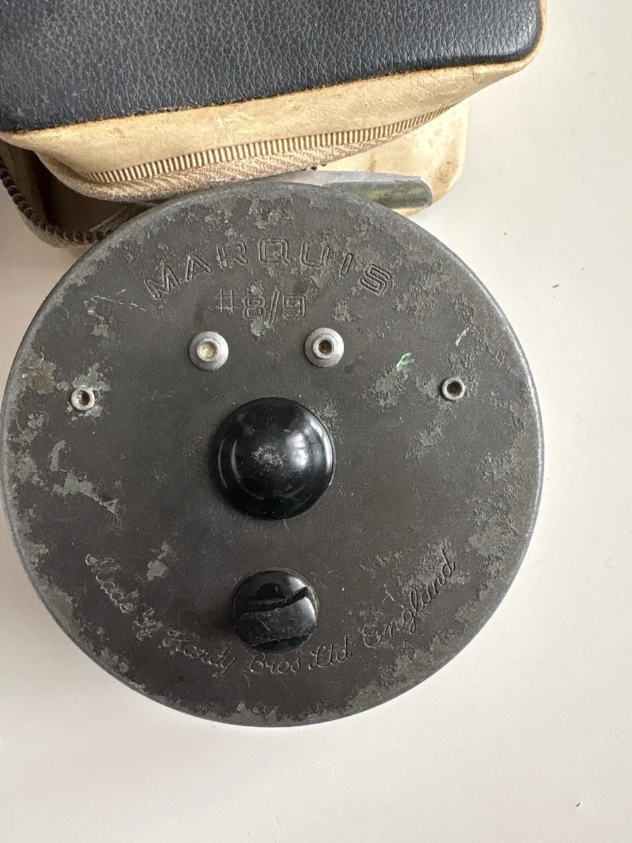 Hardy Marquis #8/9 Fly Reel with line - Image 2