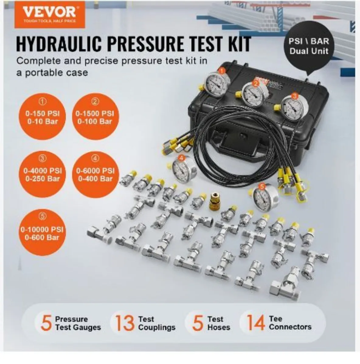 Hydraulic Pressure Test Kit - Image 3