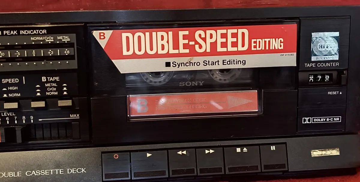 Double cassette tape recorder JVC TD-W20.  Type: S - Image 2