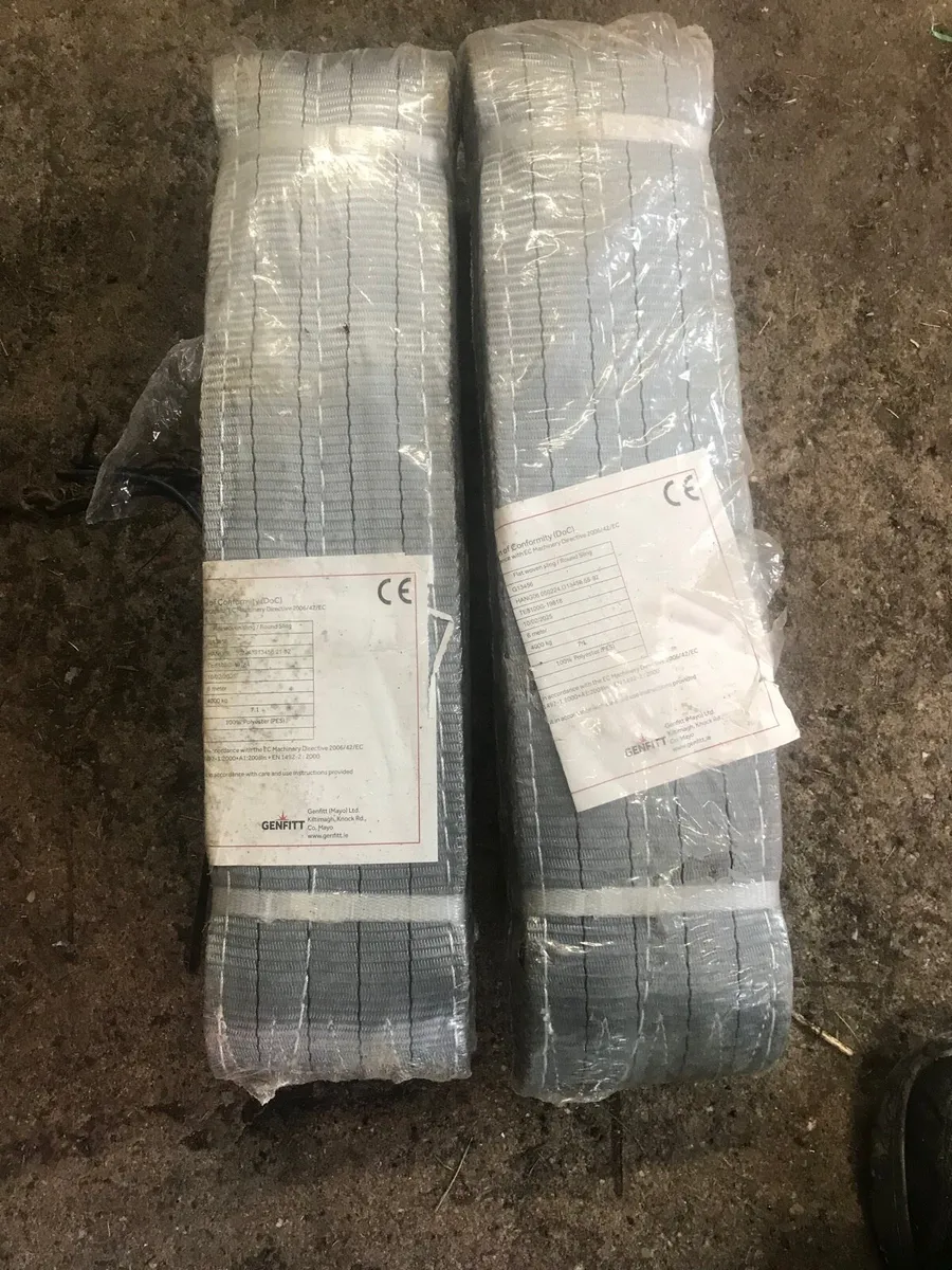 2 lifting strap for sale new 6 metre - Image 1