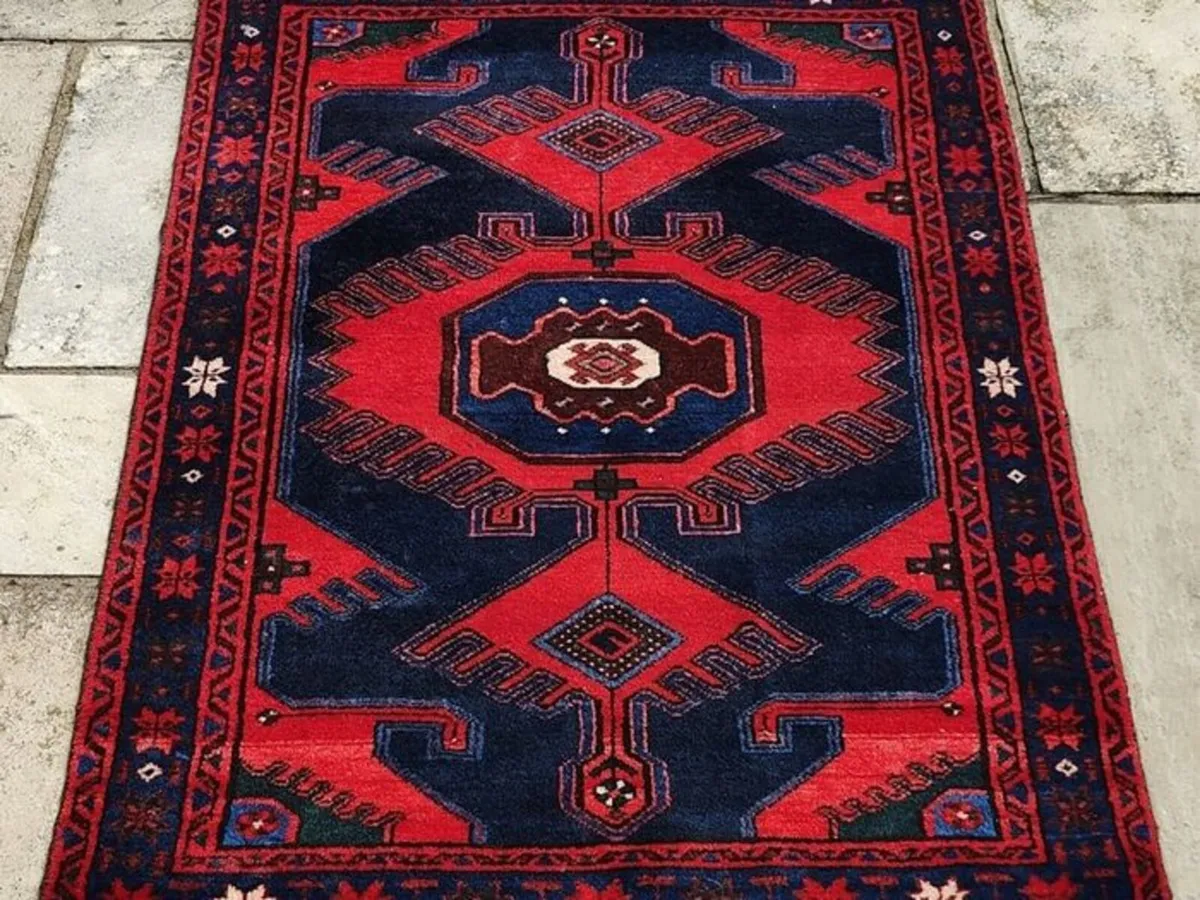 Art Deco Hand Knotted Rug Carpet - Image 2