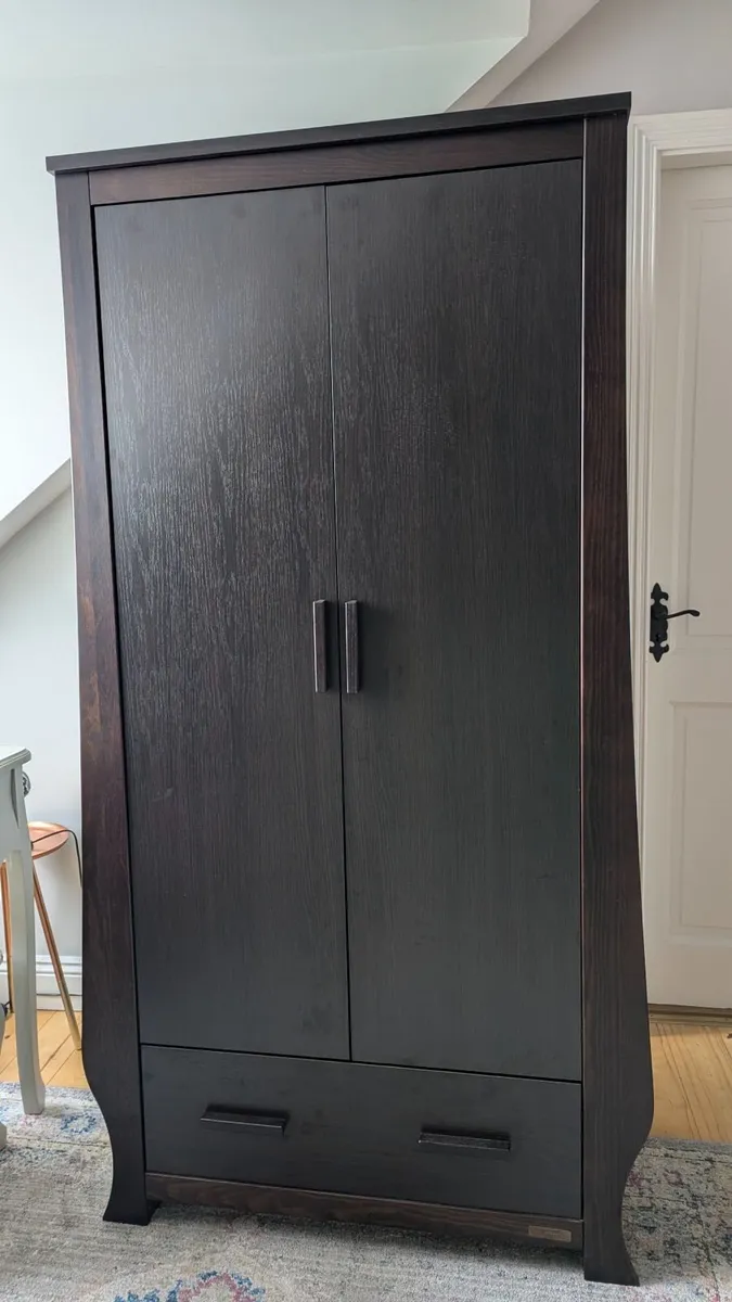 Dark wood Wardrobe - Image 1