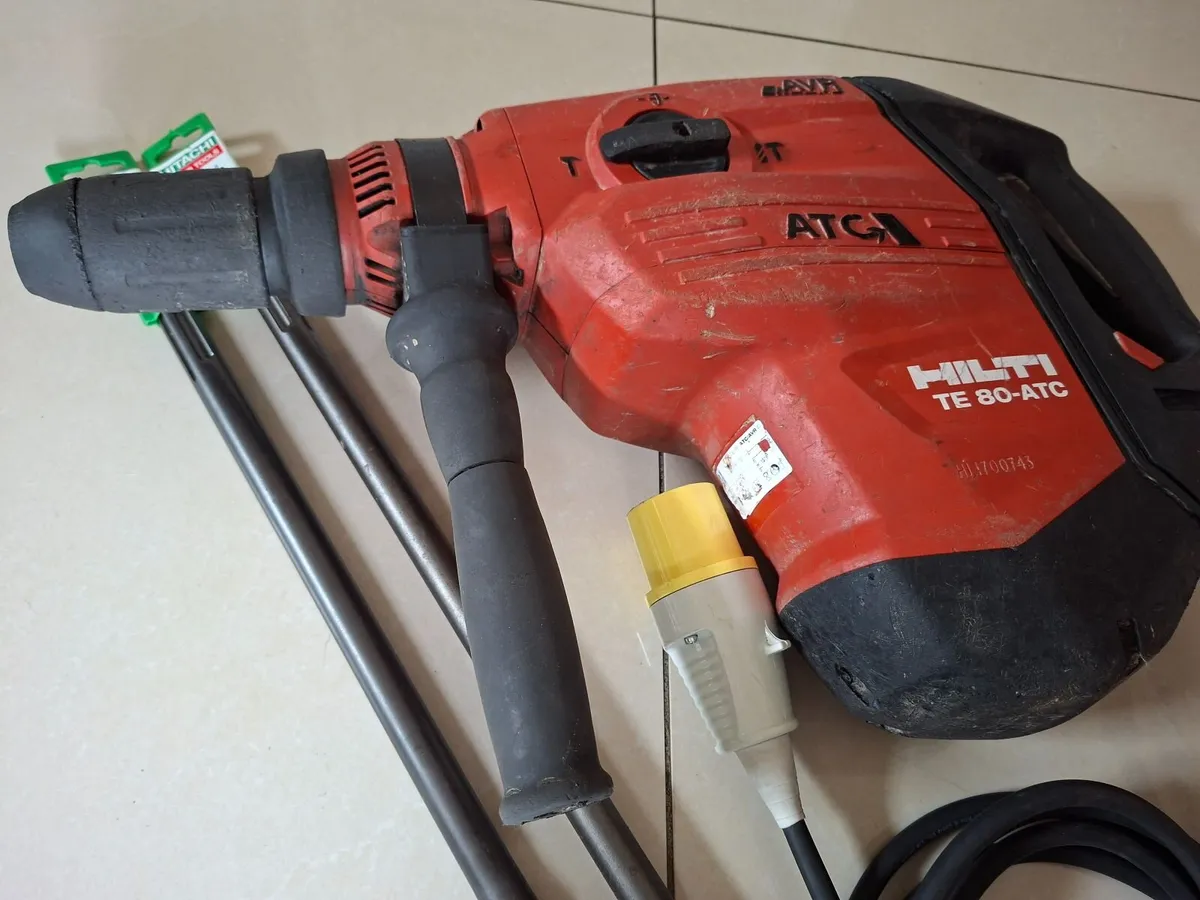 Hilti TE 80-ATC AVR Sds Max 2 Mode 110v - Image 3